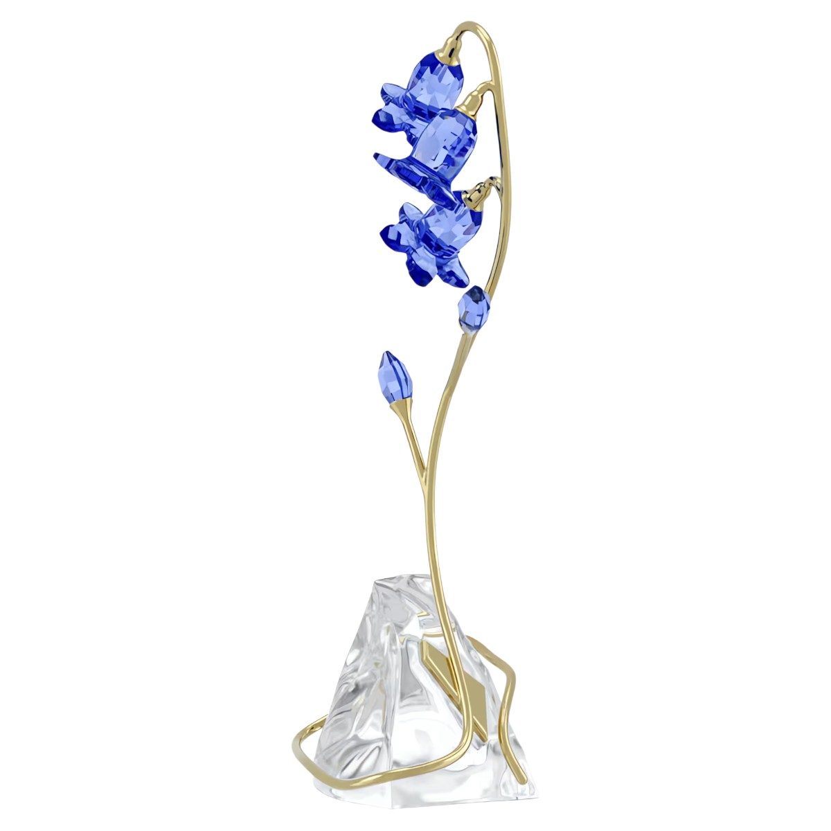 Swarovski Florere Figurine, Blue Bellflower