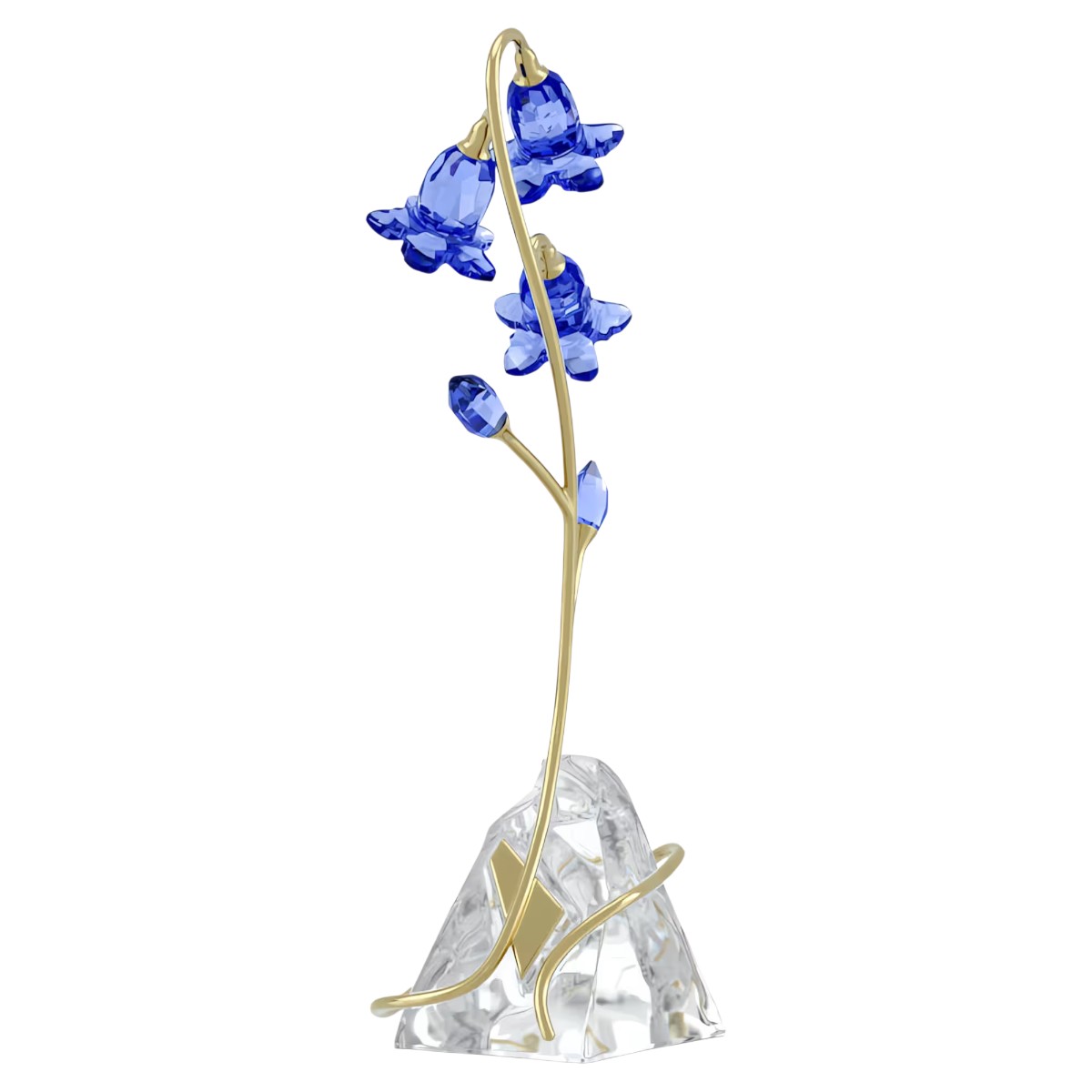 Swarovski Florere Figurine, Blue Bellflower