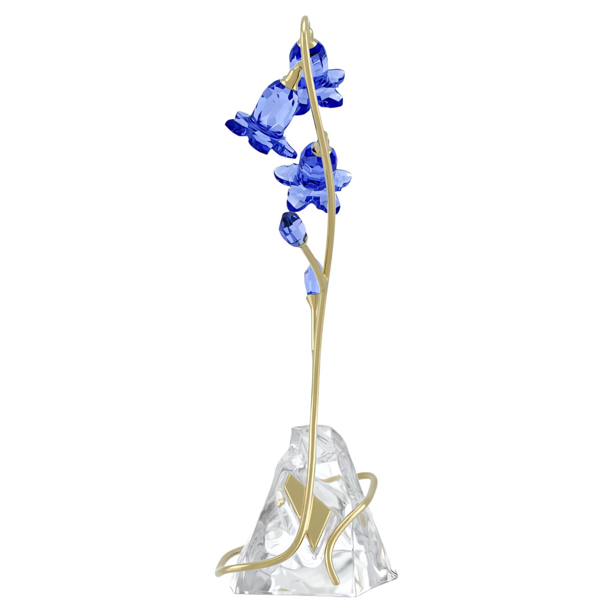Swarovski Florere Figurine, Blue Bellflower
