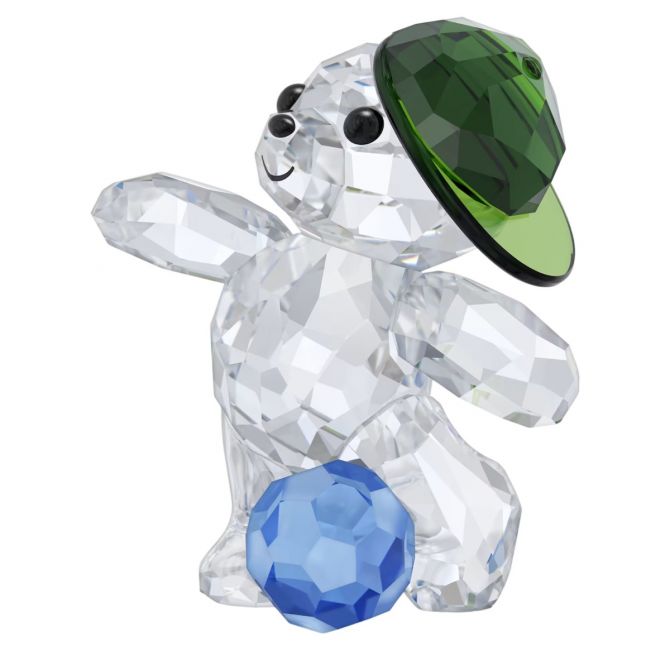 Swarovski Kris Bear Figurine, Goal Scorer Bear