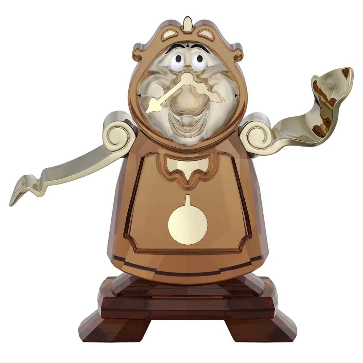 Swarovski Beauty And The Beast Figurine, Cogsworth