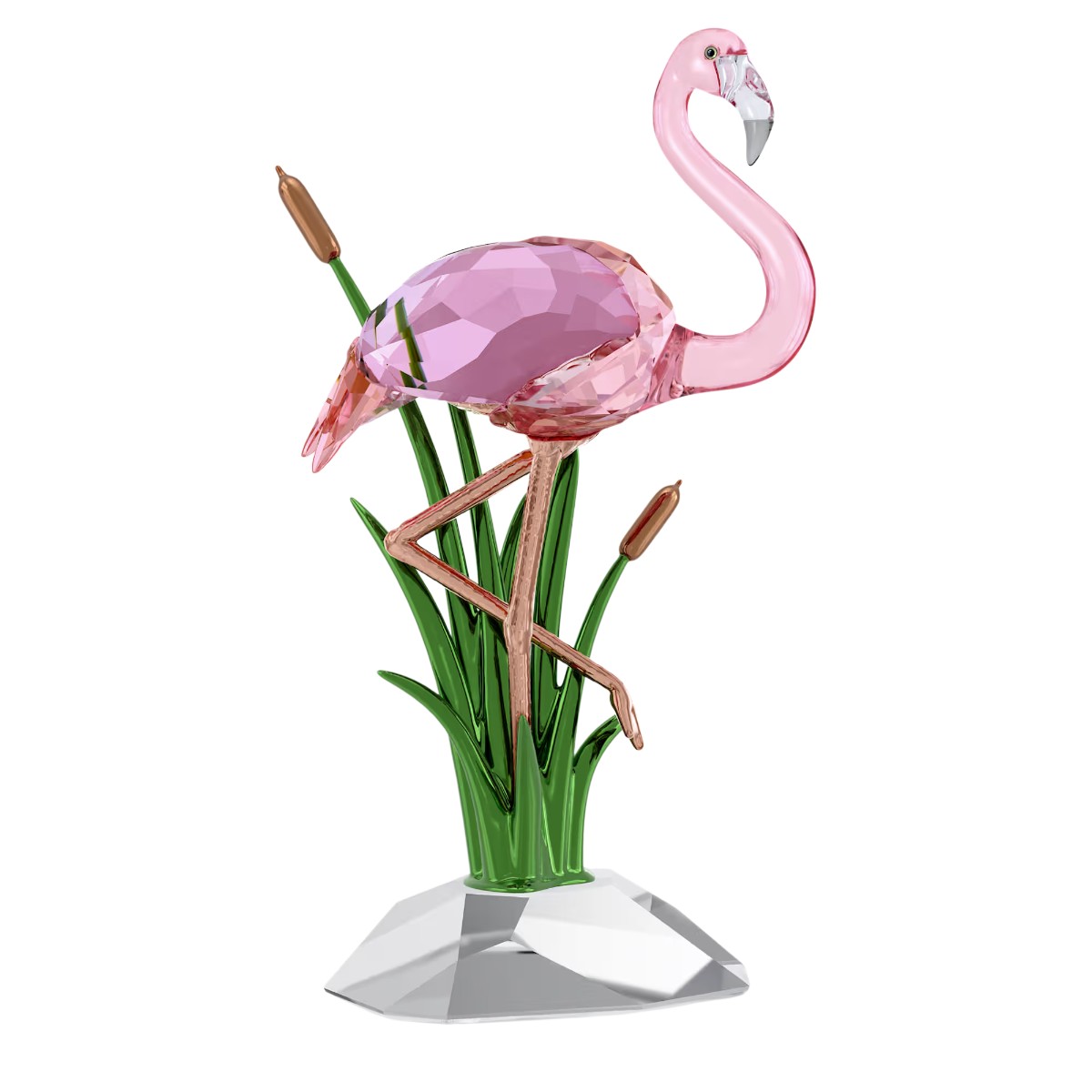 Swarovski Idyllia Figurine, Flamingo