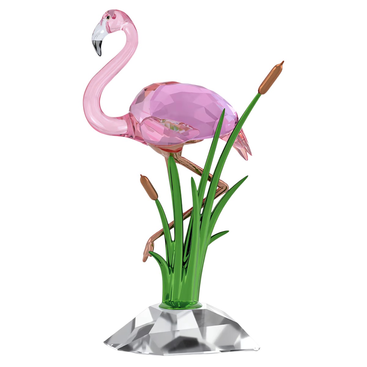 Swarovski Idyllia Figurine, Flamingo
