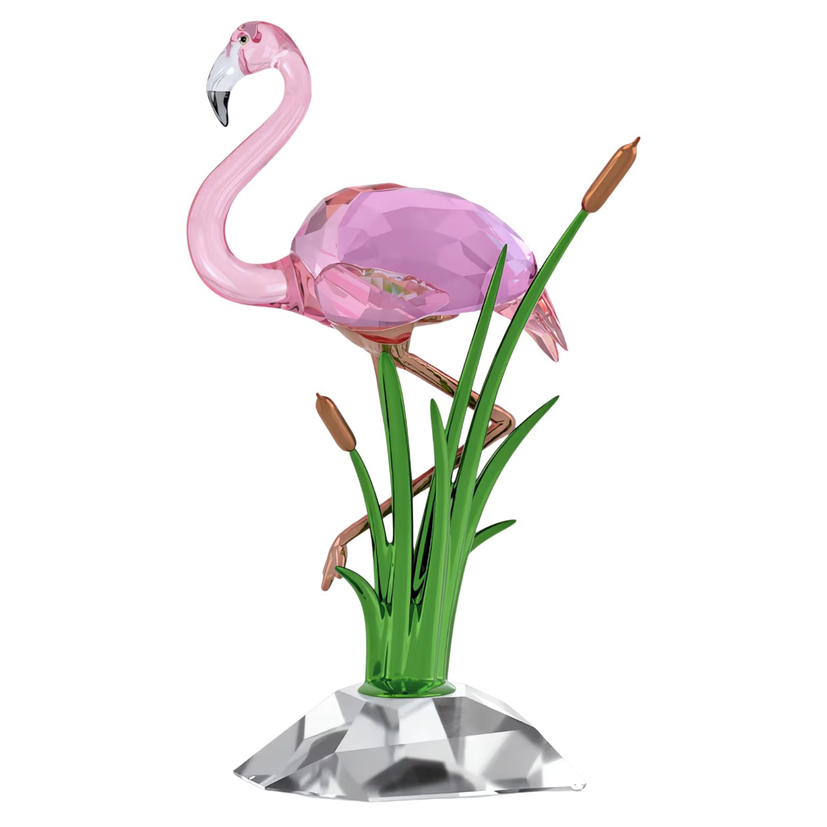 Swarovski Idyllia Figurine, Flamingo