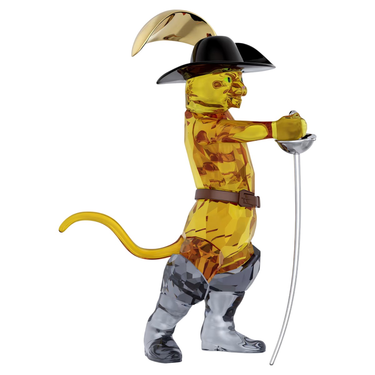 Swarovski Shrek Figurine, Puss In Boots