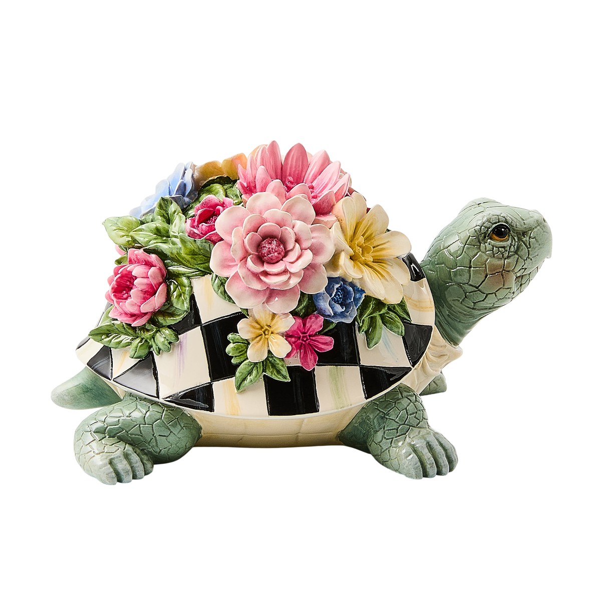 MacKenzie-Childs Frolic Spring Turtle Figurine