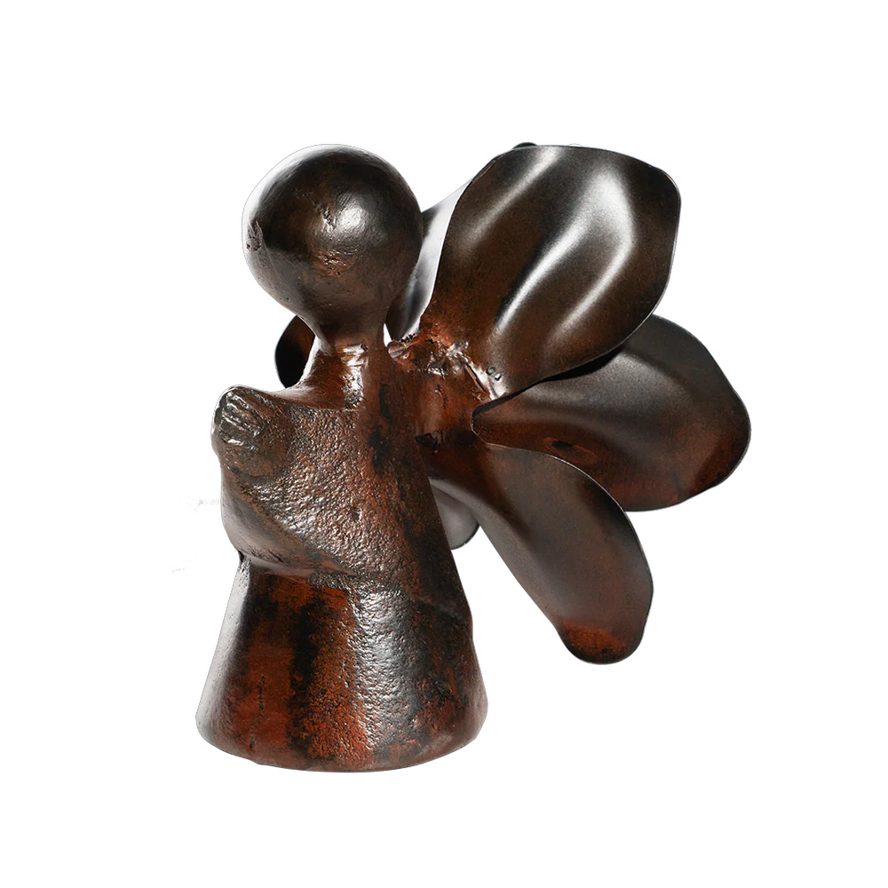 Jan Barboglio Florecita Figure, Natural Finish