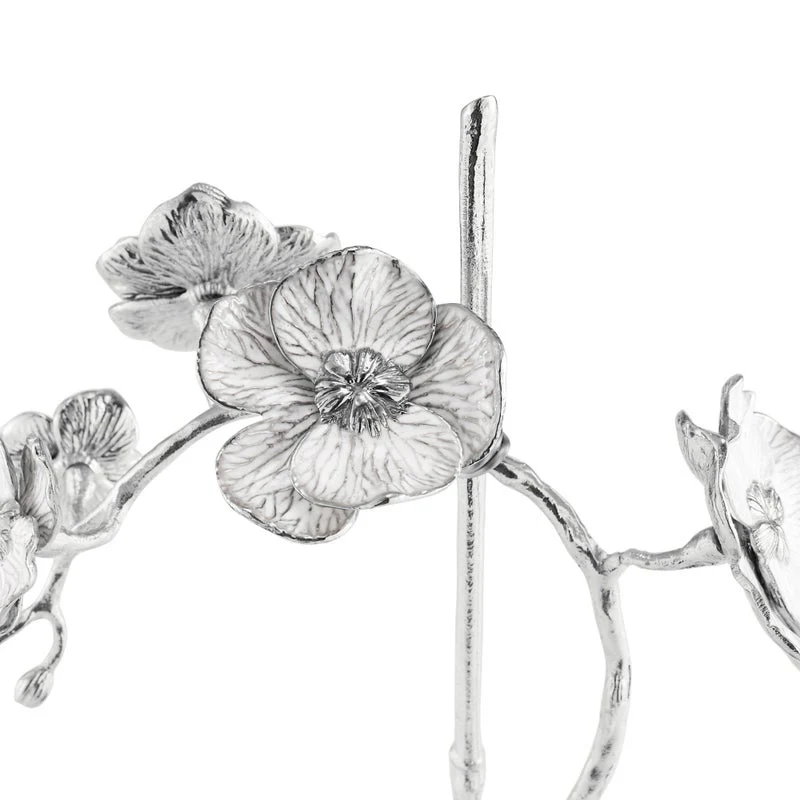 Michael Aram Silver Orchid Stem Sculpture, Small