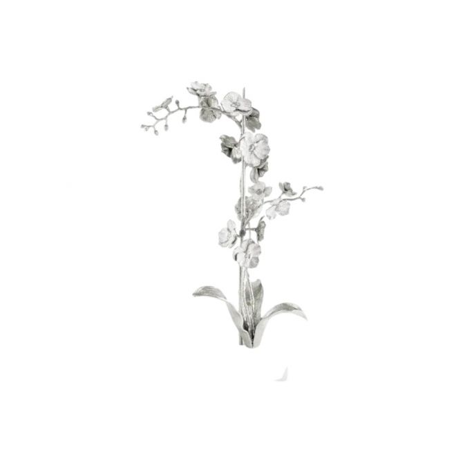Michael Aram Silver Orchid Stem Sculpture, Large