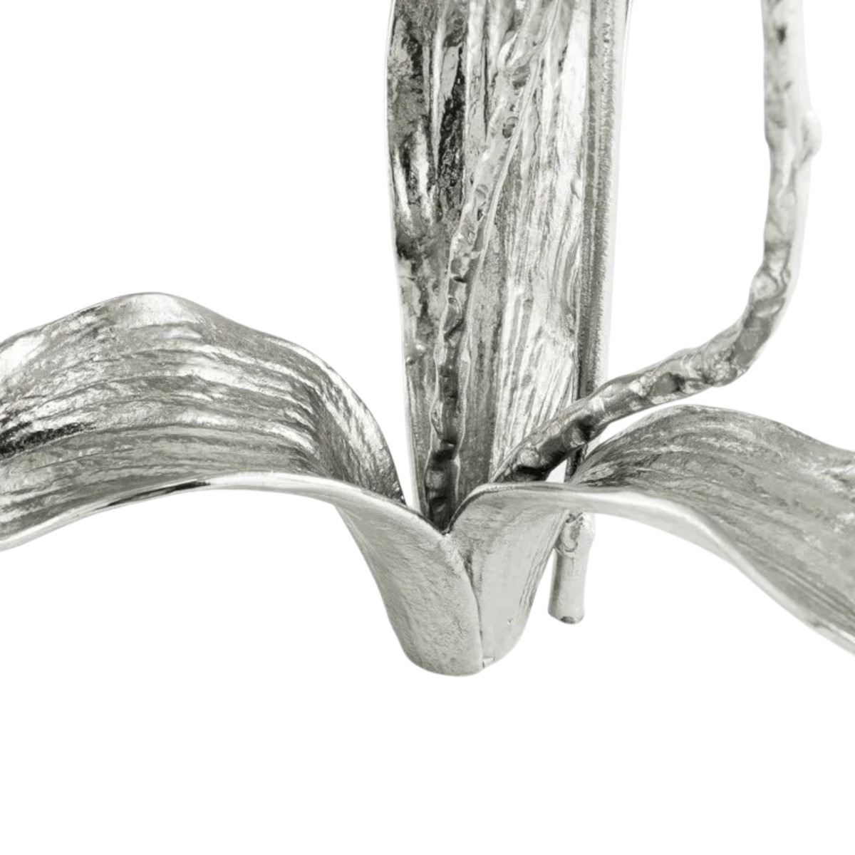 Michael Aram Silver Orchid Stem Sculpture, Large