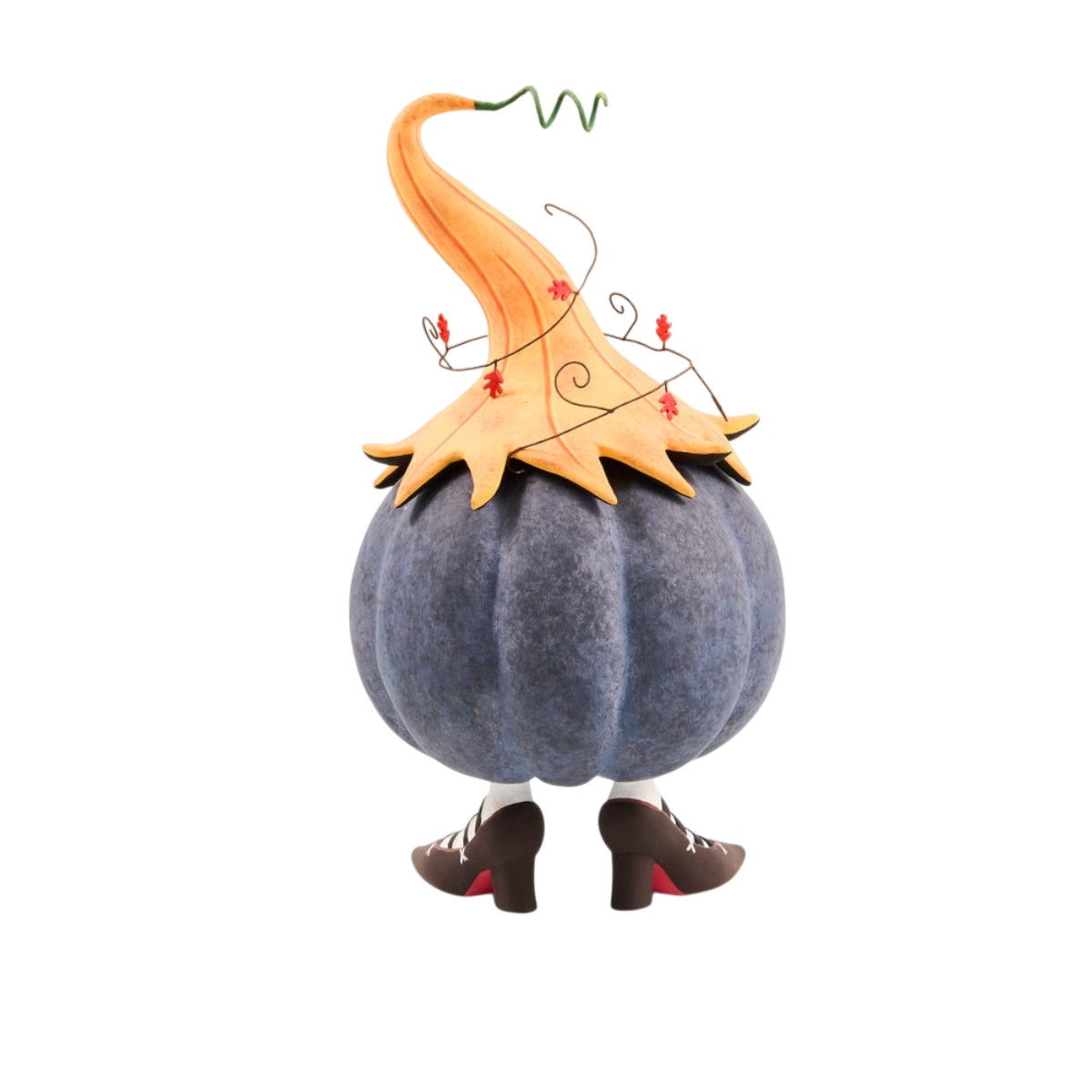MacKenzie-Childs Patience Brewster Pumpkin Figure, Celeste