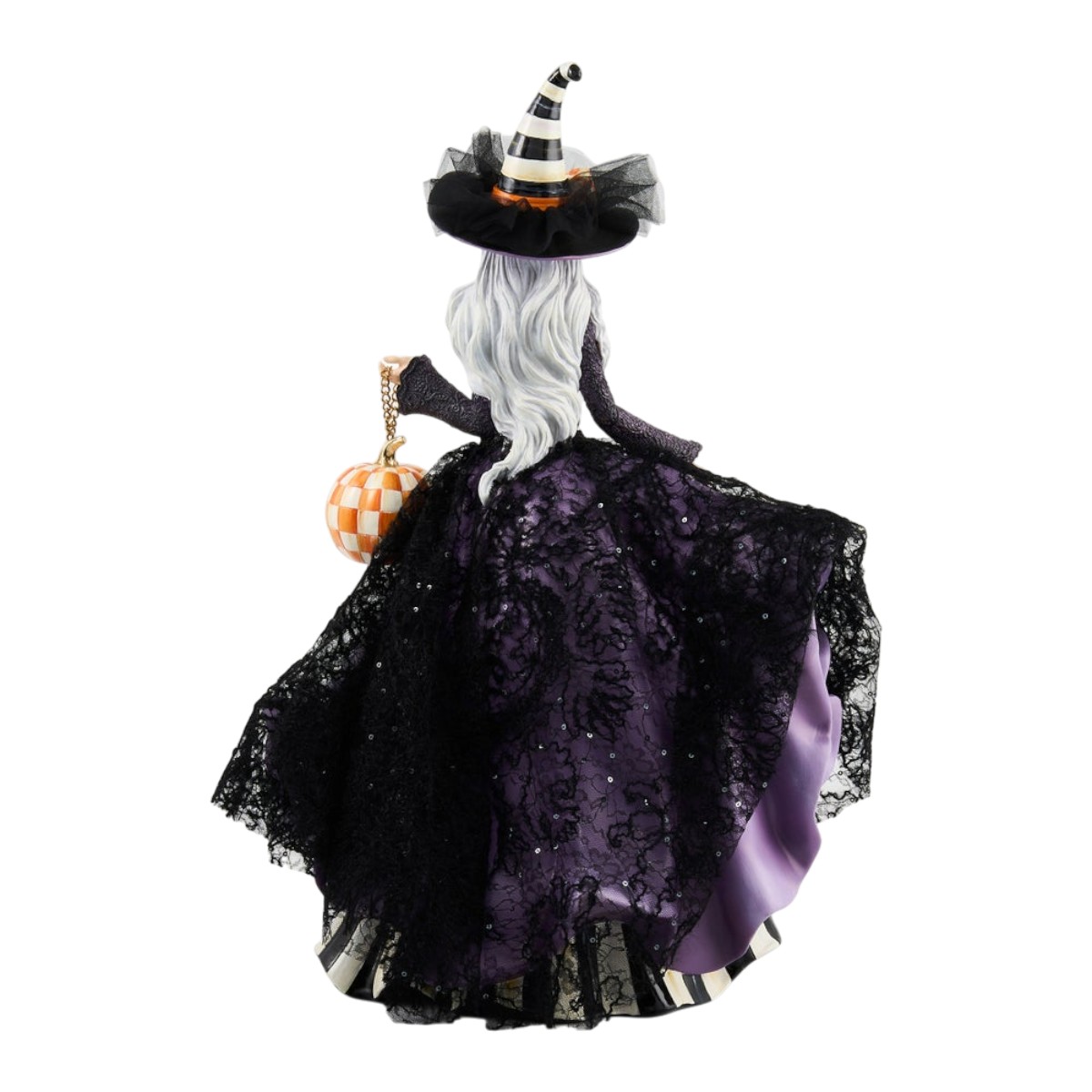 MacKenzie-Childs The Pumpkin Belle Witch Illuminated Figure