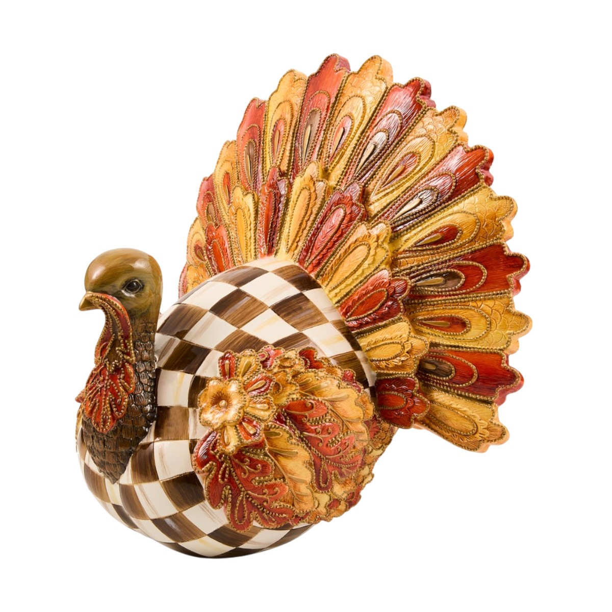 MacKenzie-Childs Harvest Glow Aurora Turkey