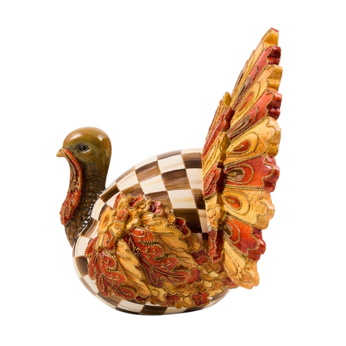 MacKenzie-Childs Harvest Glow Aurora Turkey