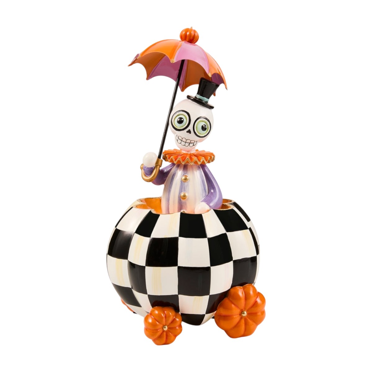 MacKenzie-Childs Courtly Check Skeleton Carriage