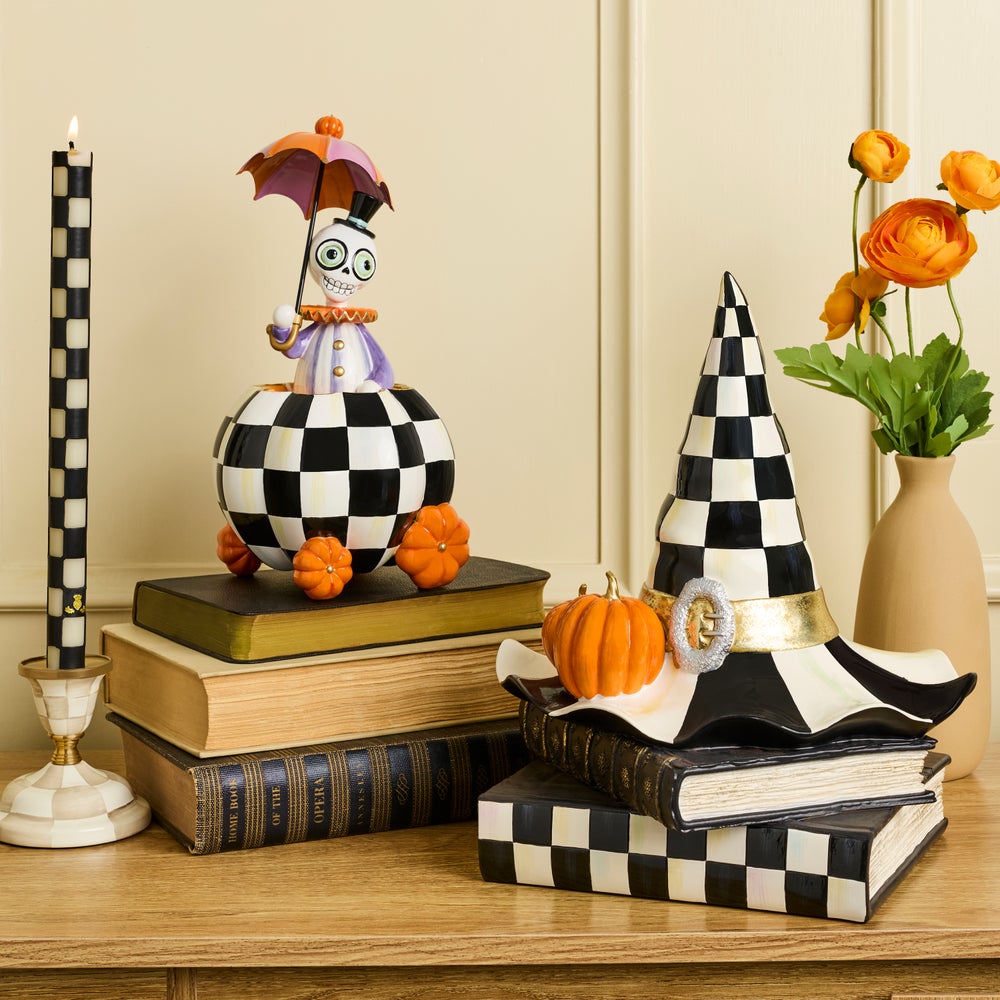 MacKenzie-Childs Courtly Check Skeleton Carriage