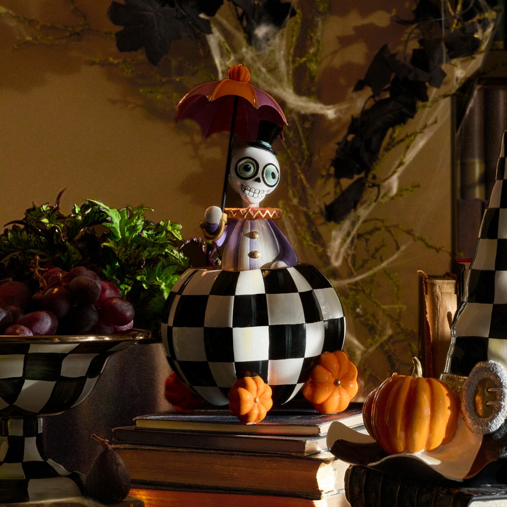 MacKenzie-Childs Courtly Check Skeleton Carriage