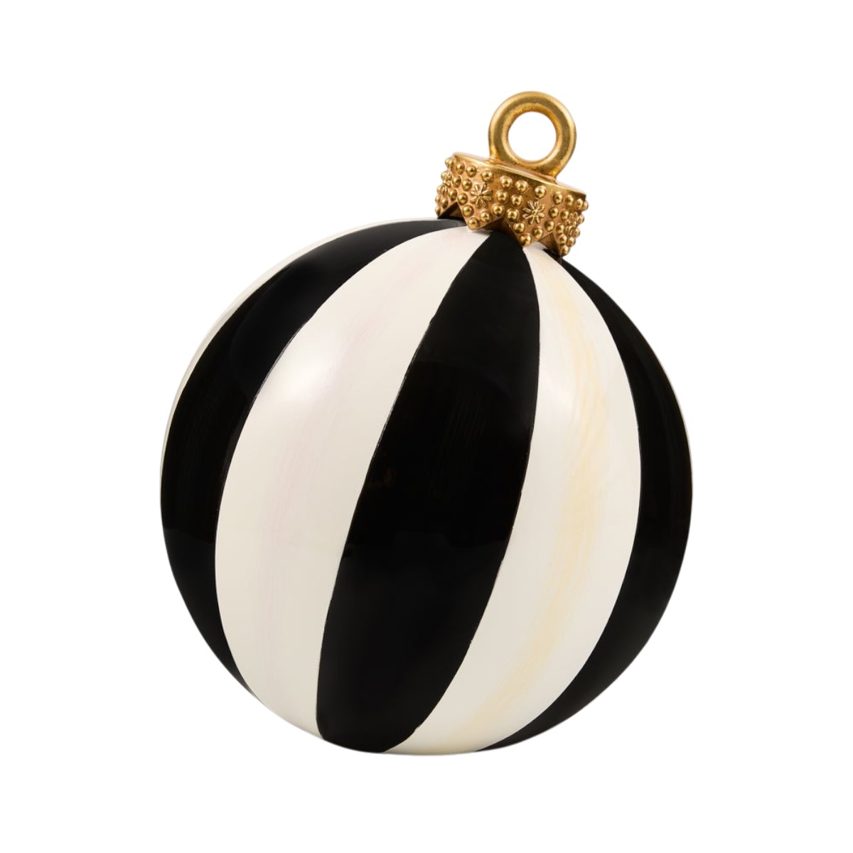 MacKenzie-Childs Courtly Stripe Tabletop Ornament, Medium