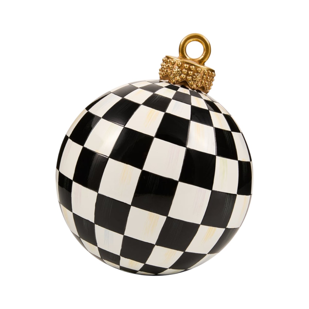 MacKenzie-Childs Courtly Check Tabletop Ornament, Small