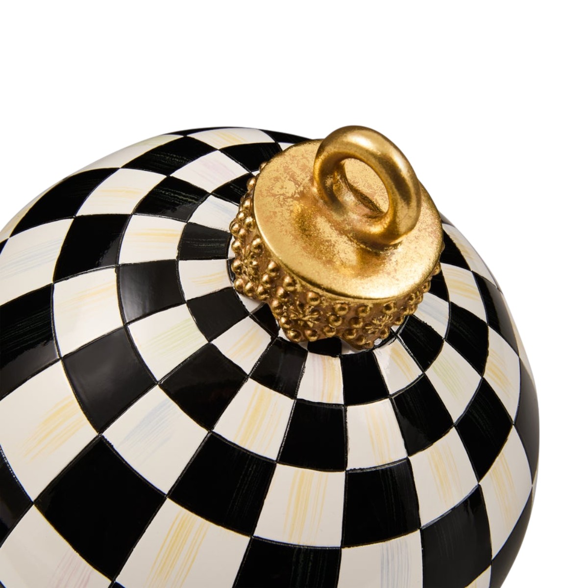 MacKenzie-Childs Courtly Check Tabletop Ornament, Small