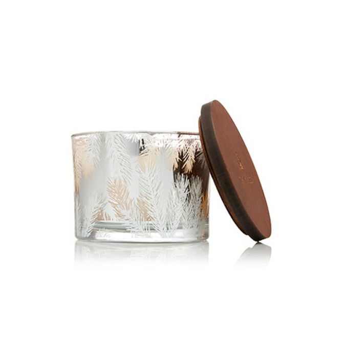 Thymes Frasier Fir Statement 3-Wick Candle, Large