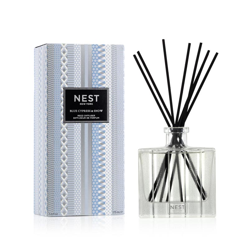 NEST New York Blue Cypress & Snow Reed Diffuser