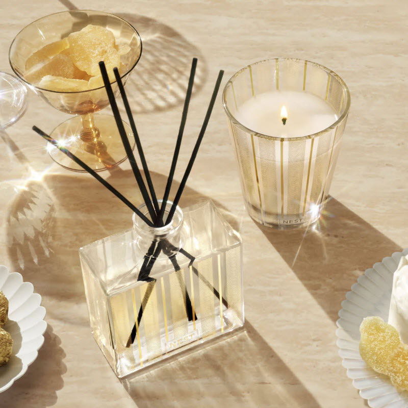 Nest New York Crystallized Ginger and Vanilla Bean Reed Diffuser