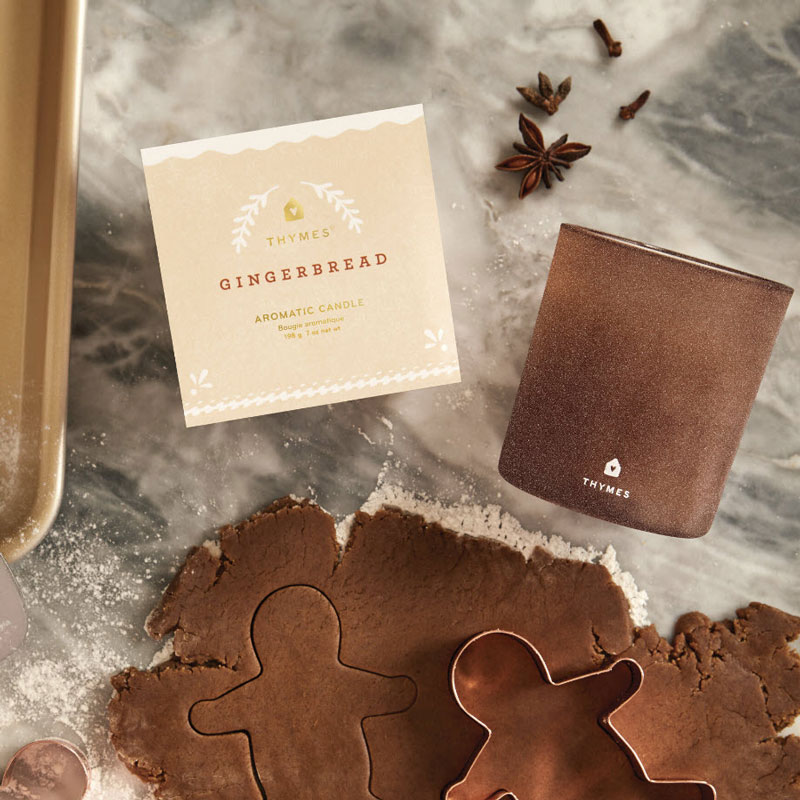 Thymes Gingerbread Medium Candle