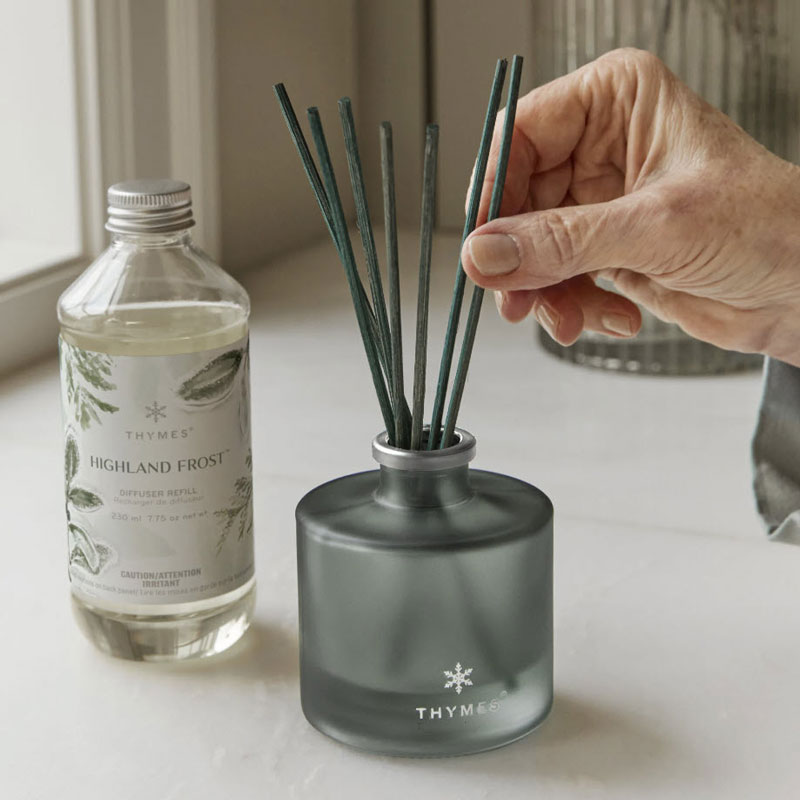 Thymes Highland Frost Petite Reed Diffuser