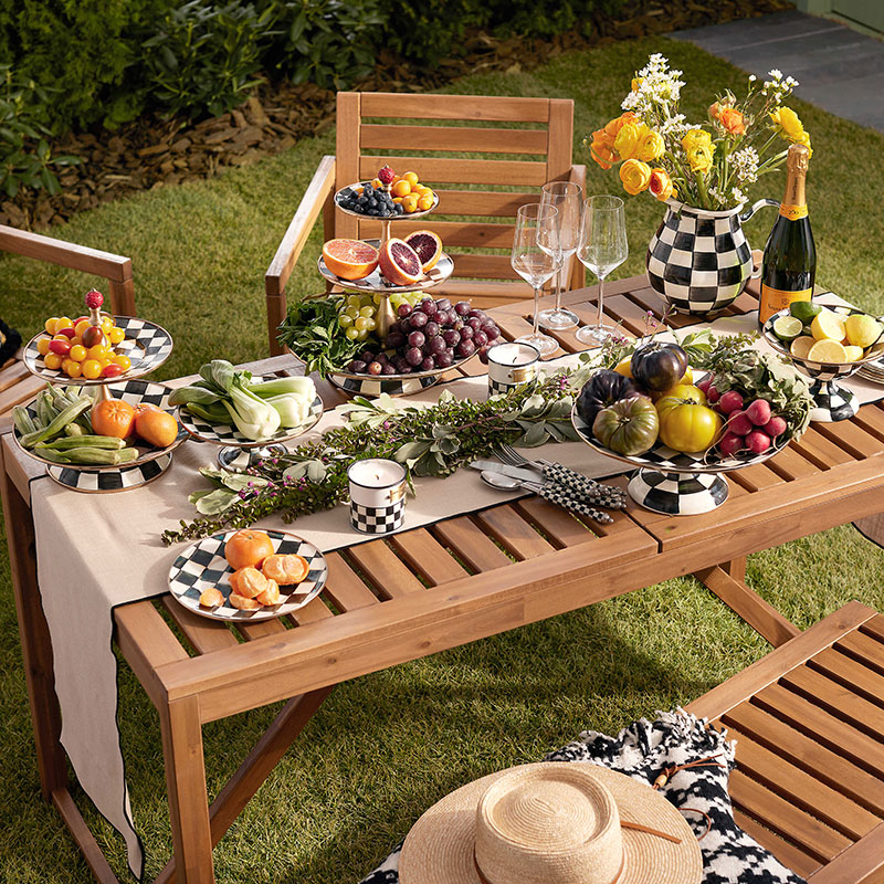 MacKenzie-Childs Spectator Small Citronella Candle