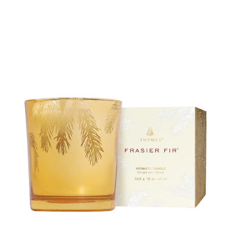 Thymes Frasier Fir Gilded Pine Needle 13 oz Poured Candle