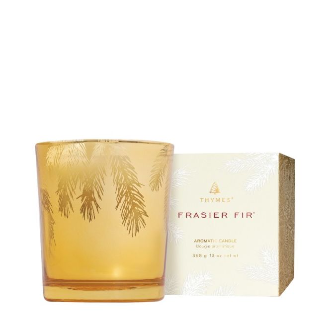 Thymes Frasier Fir Gilded Pine Needle 13 oz Poured Candle