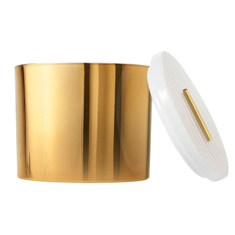 Thymes Frasier Fir Gold 3-Wick Poured Candle