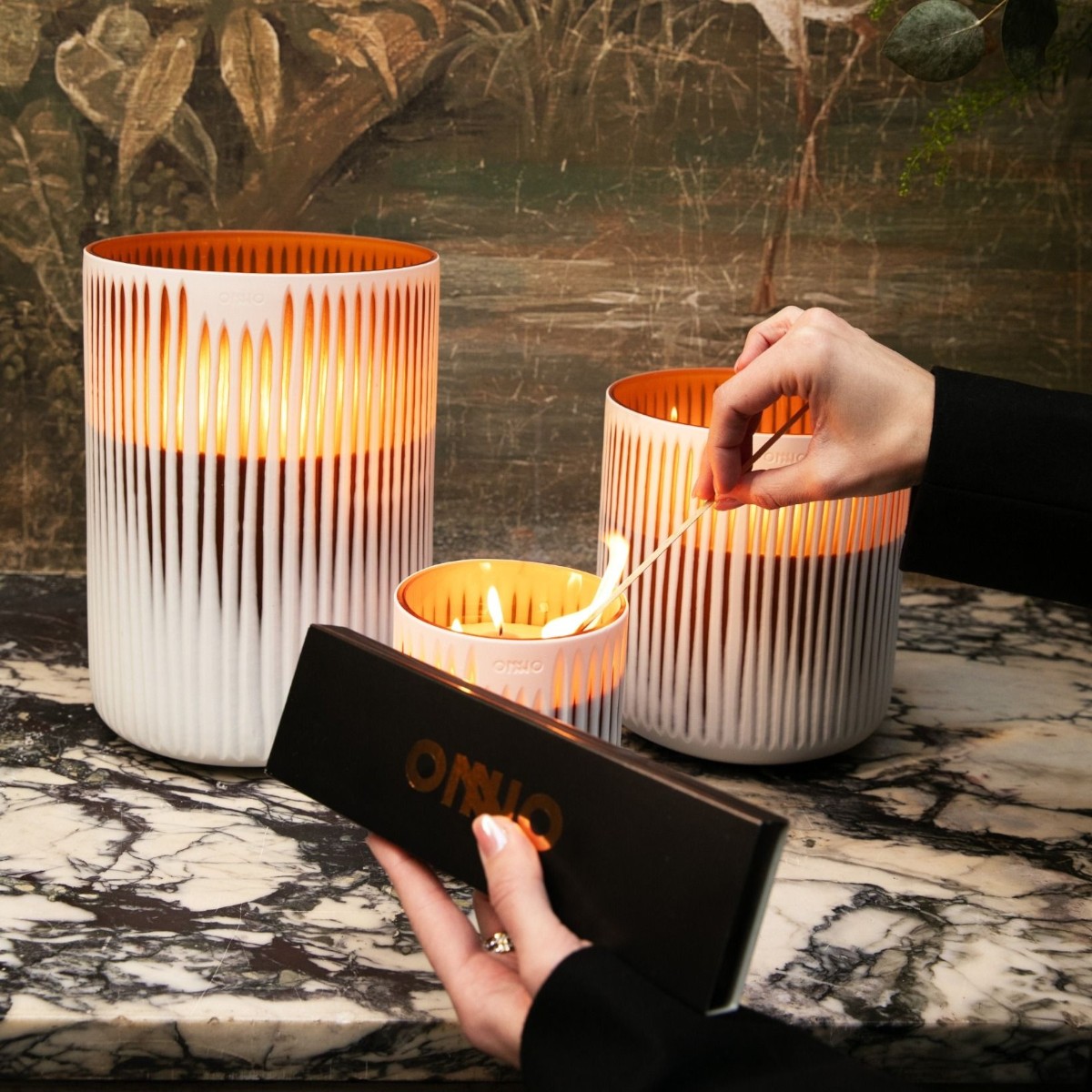 ONNO Collection Akosua Sunset Candle, XL