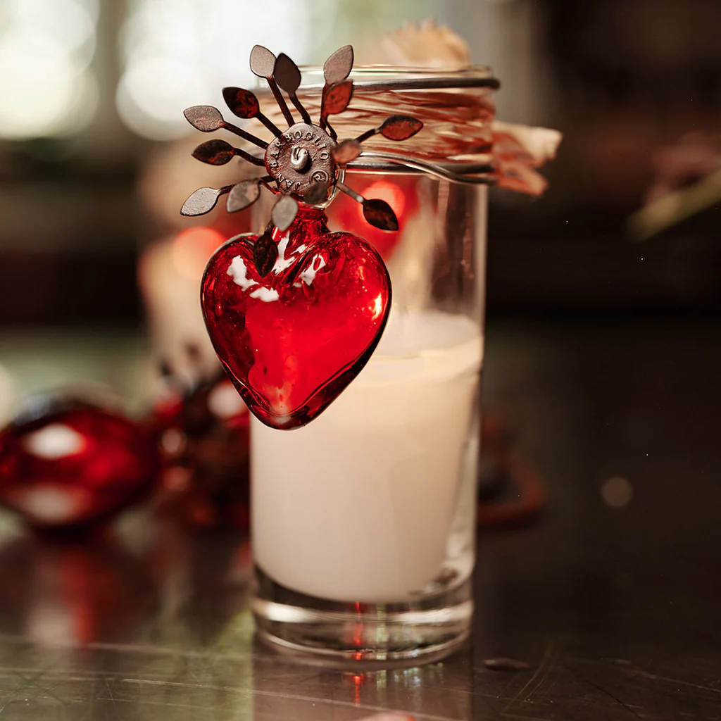 Jan Barboglio Adelita Sacred Heart Candle