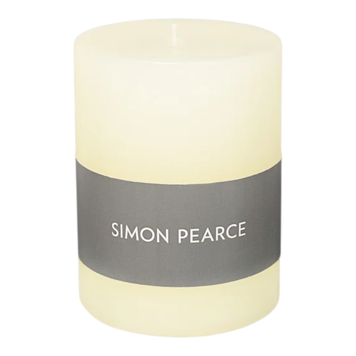 Simon Pearce Ivory Pillar Candle, 3x4