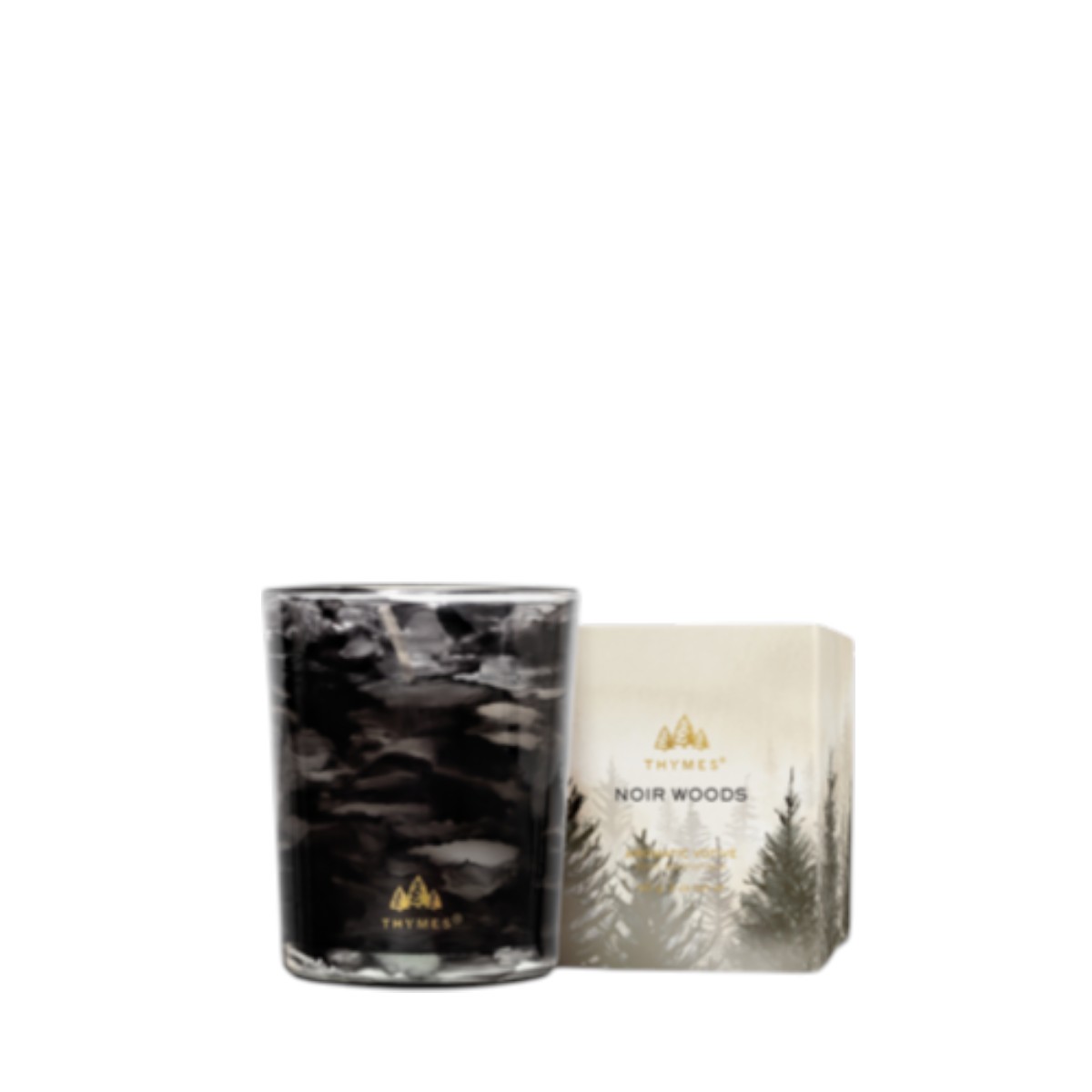 Thymes Noir Woods Candle, Votive