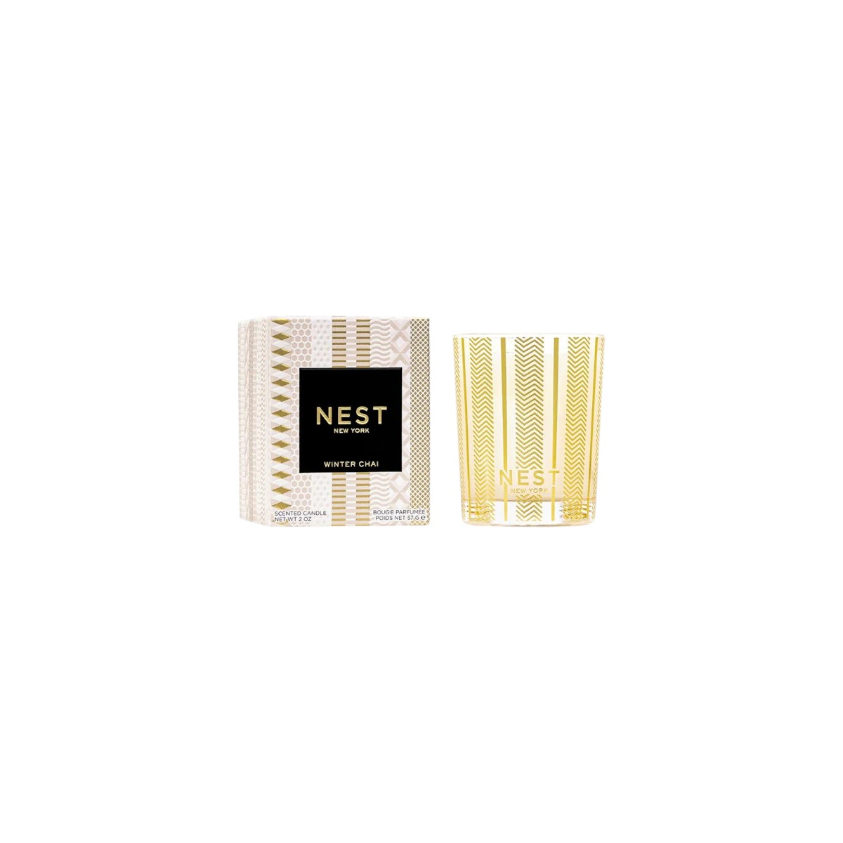 Nest Winter Chai Candle, Votive