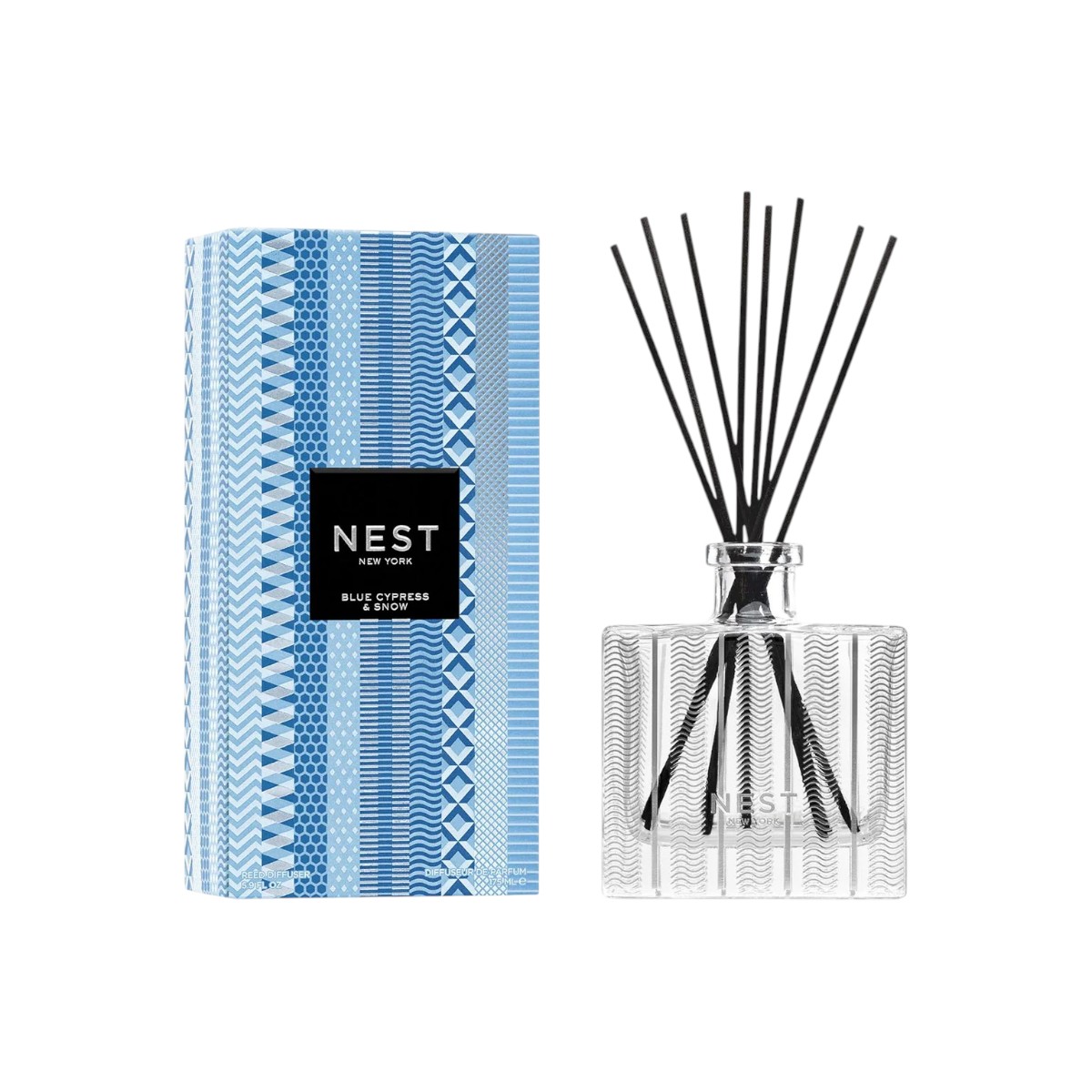 Nest Blue Cypress and Snow Reed Diffuser