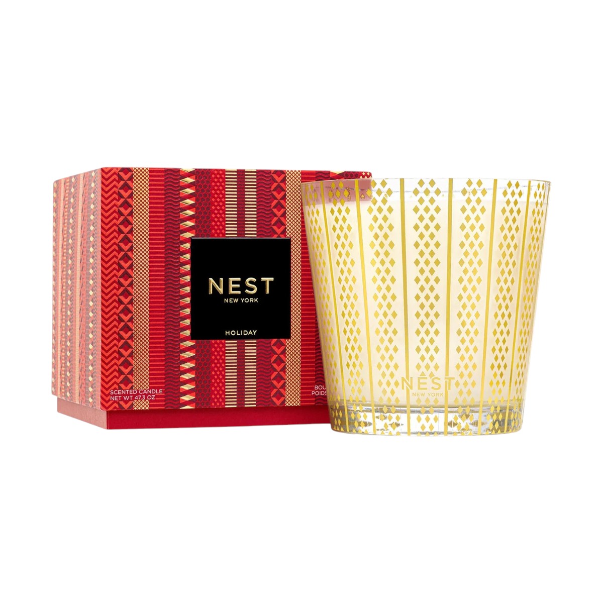 Nest Holiday Candle, Luxury