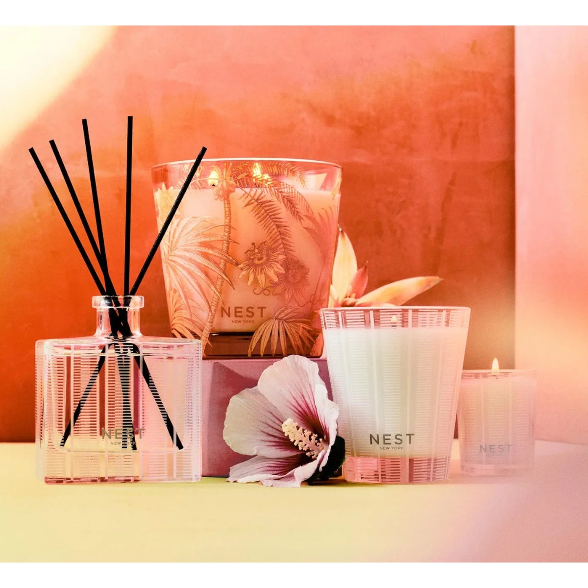 Nest Something Tropical Candle, Votive