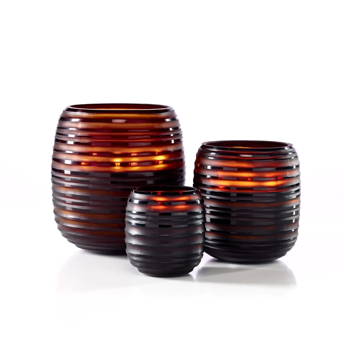 ONNO Collection Sphere Amber Candle, Large