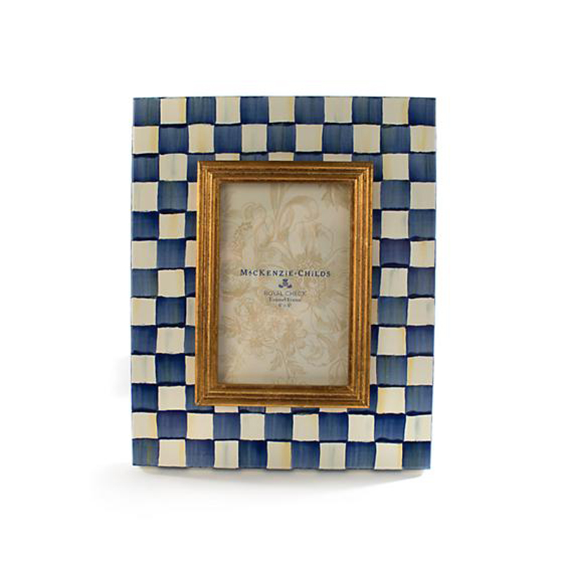 MacKenzie-Childs Royal Check  Frame, 4