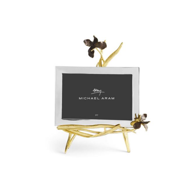 Michael Aram Black Iris Easel Frame, 5x7