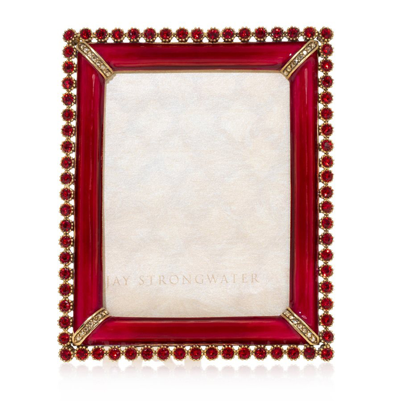 Jay Strongwater Emilia Stone Edge Frame, 3