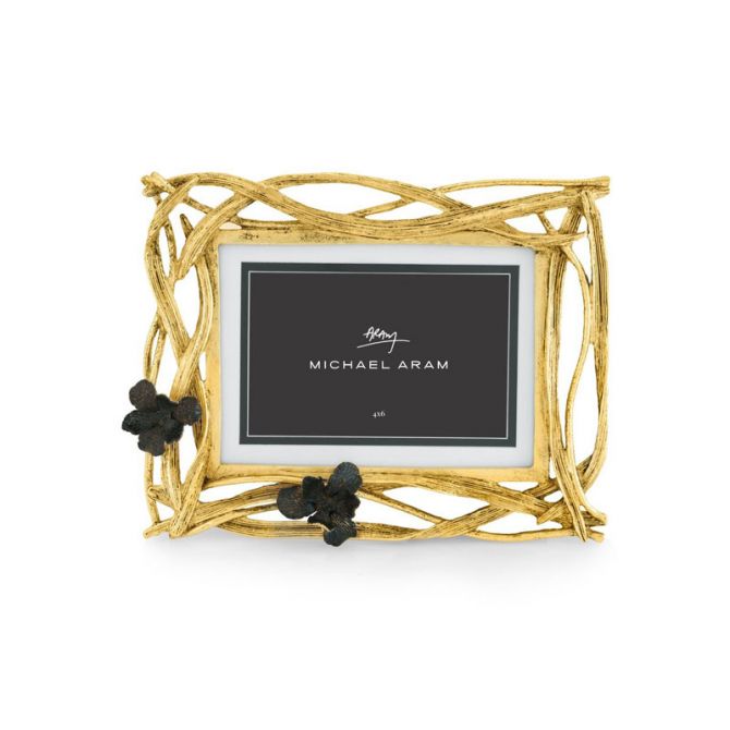 Michael Aram Black Iris Frame, 4x6 or 5x7
