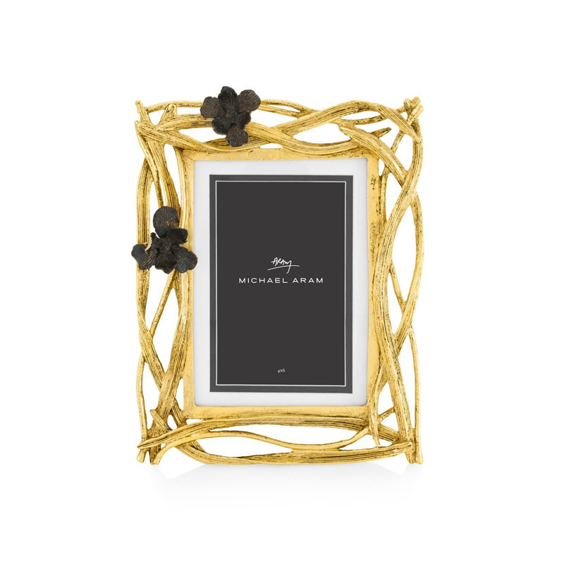 Michael Aram Black Iris Frame, 4x6 or 5x7
