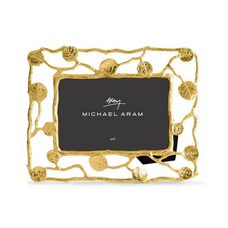 Michael Aram Botanical Leaf Gold Frame, 4x6 Borsheims