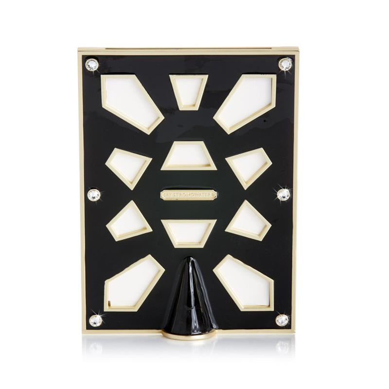 Jay Strongwater Zebra Striped PavÃÆÃâÃâÃÂ© Corner Frame, 4x6