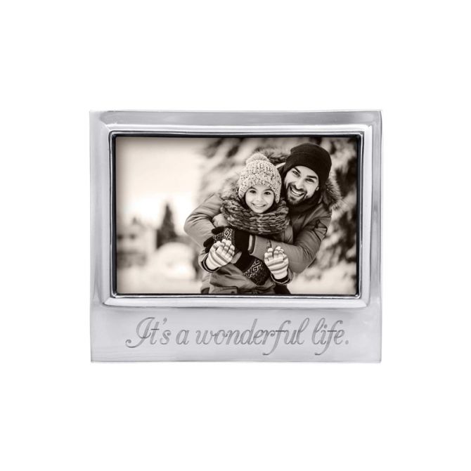 Mariposa It's a Wonderful Life Signature Frame, 4x6